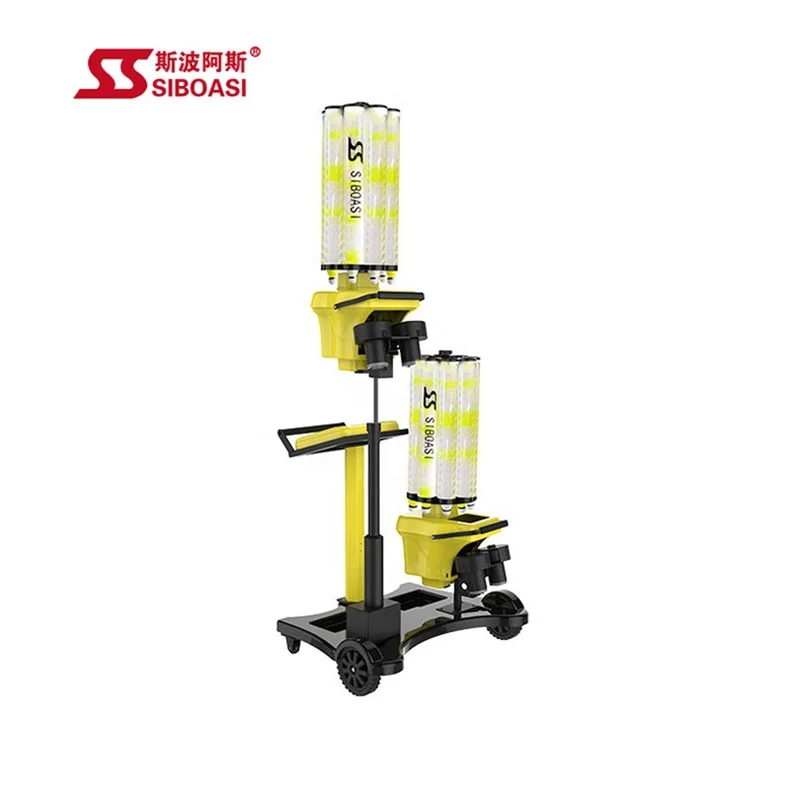 

Wholesale Shuttlecock shooter badminton training machine, Yellow