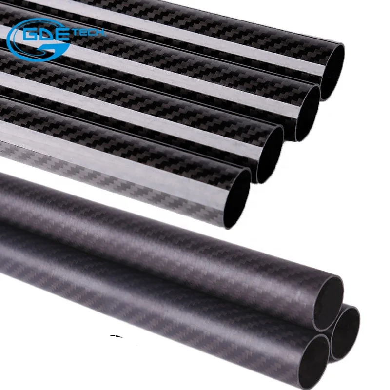 7mm 8mm 9mm 10mm 12mm Carbon Fiber Tubes / Carbon Fiber Torque Tube