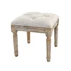Modern New Design Foot Shoe Bench Beauty Seating Low Wood Square Chair Step Ottoman Stool