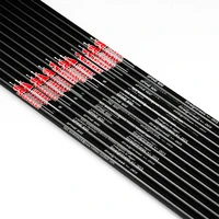 

Linkboy Archery Spine300-1200 .165'' ID4.2mm 30inch 100%Pure Carbon Arrow Shaft Shooting Bow Target Arrows Shafts