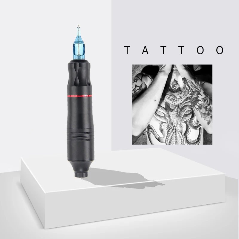 

Tattoo Kit Rotary Machine Tatoo Gun With Strong Tattoo Machine Motors, Black