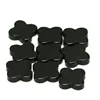 Turkey Hot Sale Four Leaf Clover Black Agate For Pendant Necklace