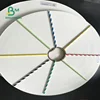 Biodegradable 60gsm 120gsm Food Grade White Straw Paper For Making Paper Straws