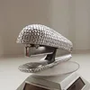 office stationery silver mini stapler with staple remover
