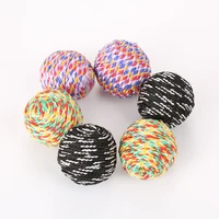 

Eco-Friendly assorted color cat toy ball with bell 5cm 2019 Pet toys wholesale in stock Fast delivery cat toy