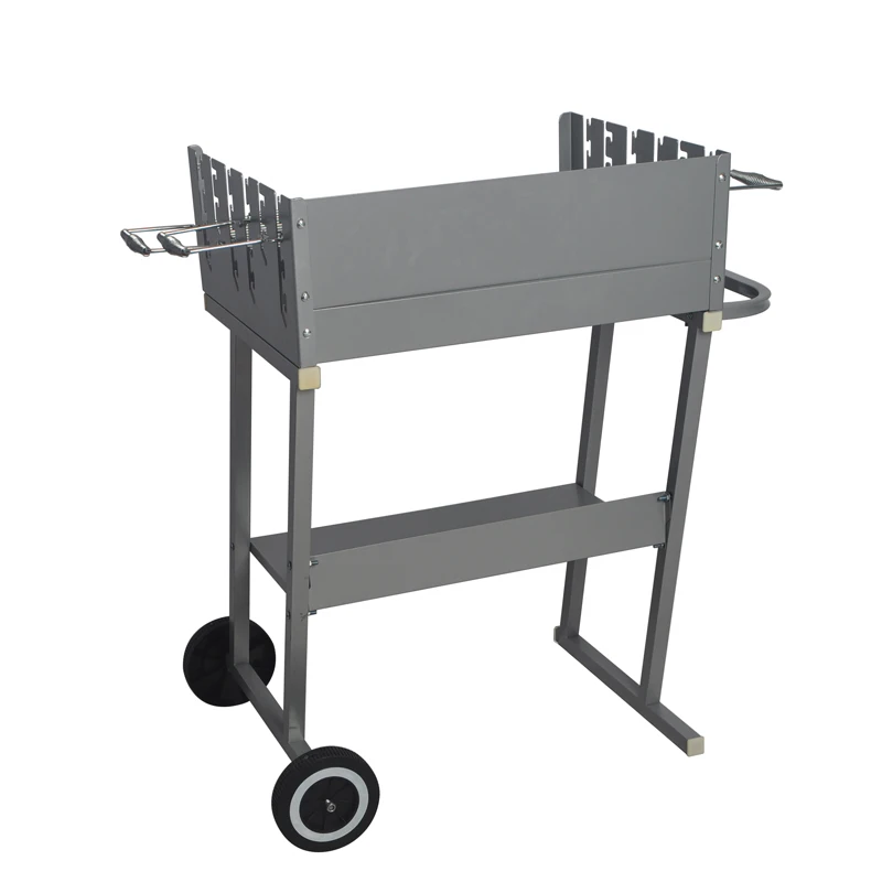 Outdoor Stainless Steel Commercial Charcoal Japanese Bbq Grill With Wheel Buy Japanese Grill