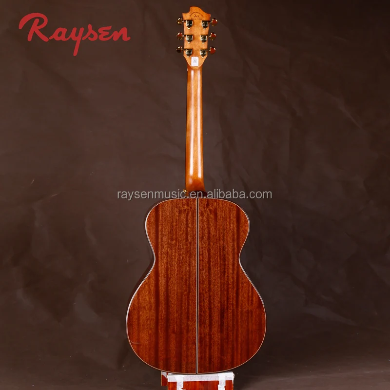 Factory Custom Handmade Guitar All Solid Cedar Mahogany Wood Buy