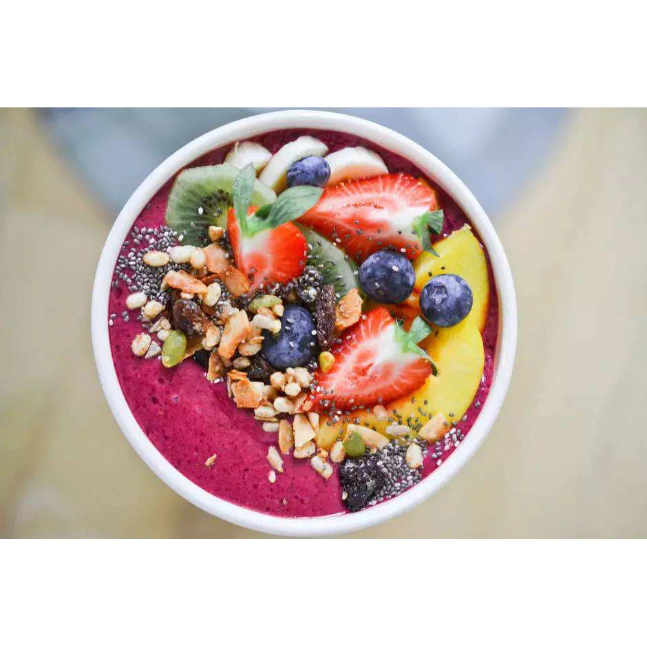 Purple Frozen Acai Berry Fruit Puree Ice Cream Products Buy Frozen