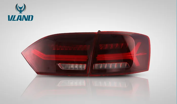 VLAND manufacturer for Jetta Mk6 taillight for 2011-2014 for JETTA LED tail lamp with moving turn signal wholesale price