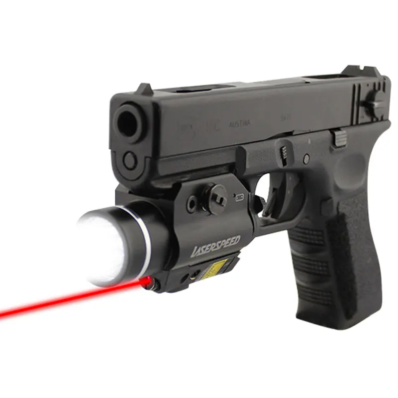 

Tactical rail mounted red laser sight for pistol