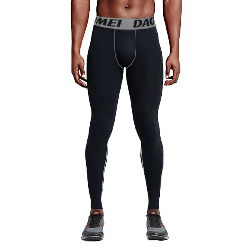 

Wholesale custom nylon sport polyester Thai compression plus size jogging pants men design gym clothes