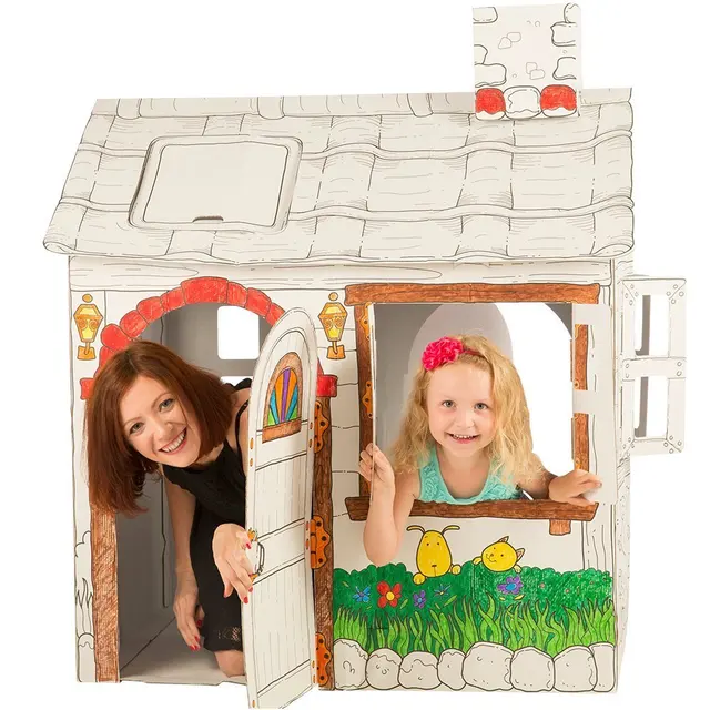 cardboard castle toy