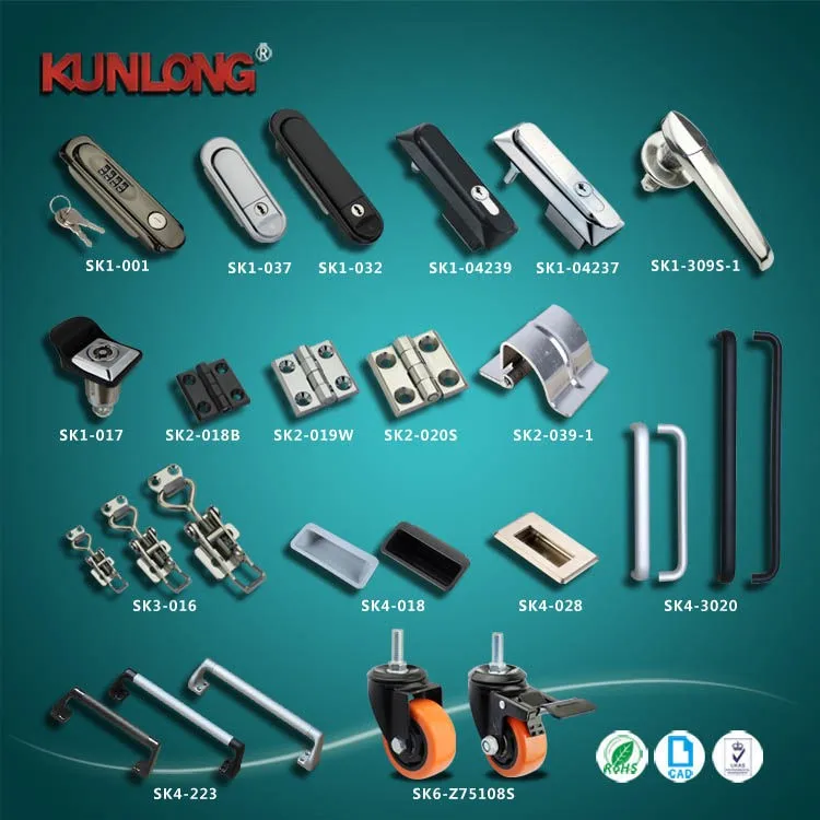 Industrial security combination latch digital door key lock
