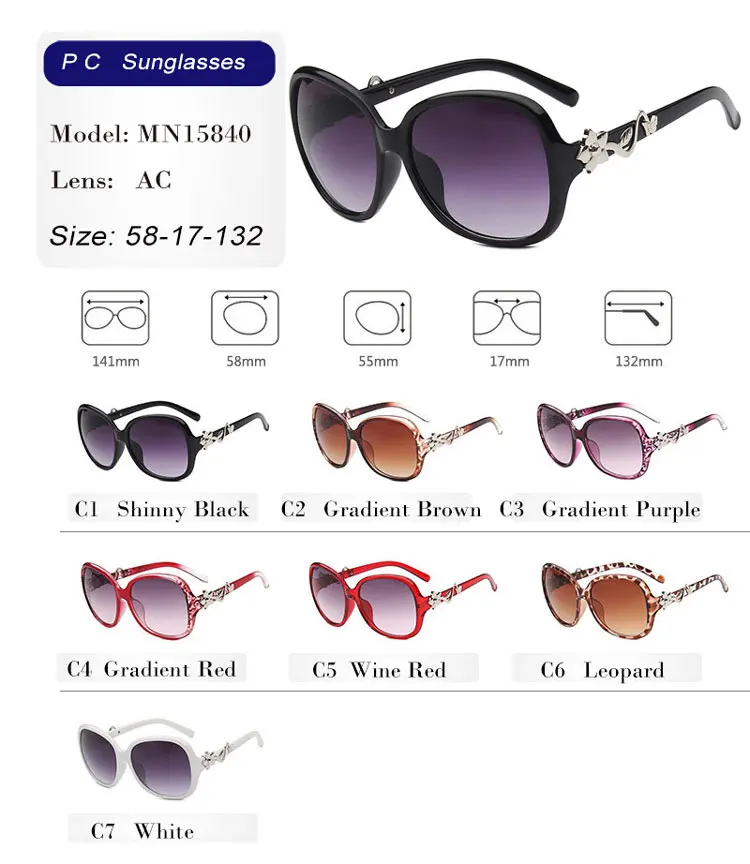Mn15840 Good Quality High End Customized Dollar General Sunglasses