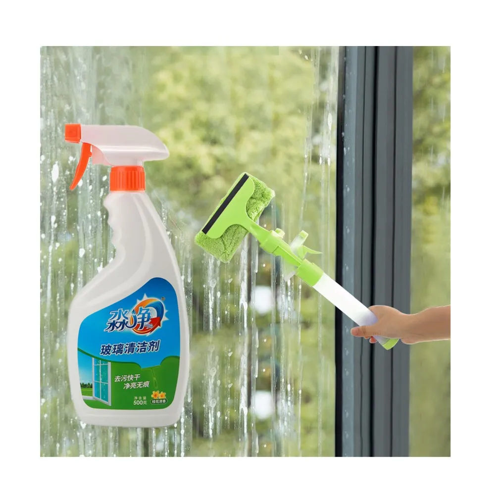 

Glass Clean Detergent Spray Washing Liquid Bottles 500g
