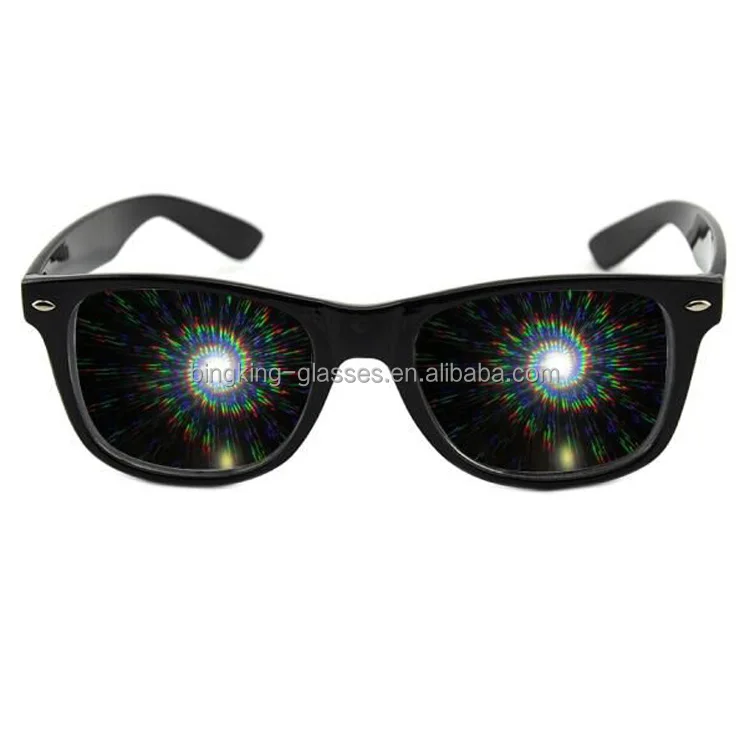 plastic diffraction glasses