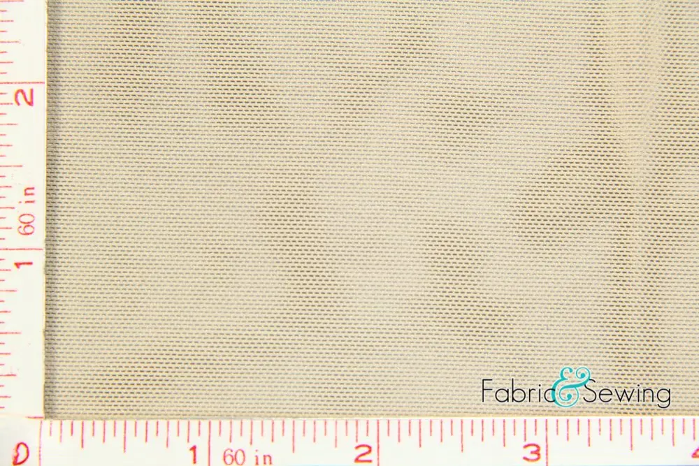 Nude Taupe Power Mesh Net Fabric 4 Way Stretch Nylon Spandex Lycra 6 Oz 60-62"