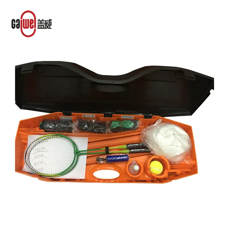 
Durable And New Design Outdoors Multi 3-in-1 Plastic Tennis Net For Kids and adult and portable and easy assemble 