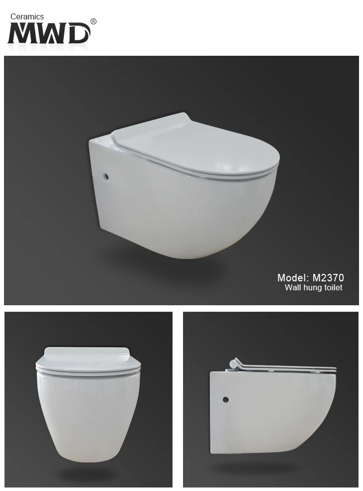 High quality Italian style Chinese wc wall hung toilet M2370