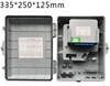 16port SC FC LC ST fiber wall outlet Catv Network 16cores LGX splitter box put 1x8 splitter