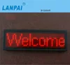 usb recharge battery led name tag ,cheap price multi language led display