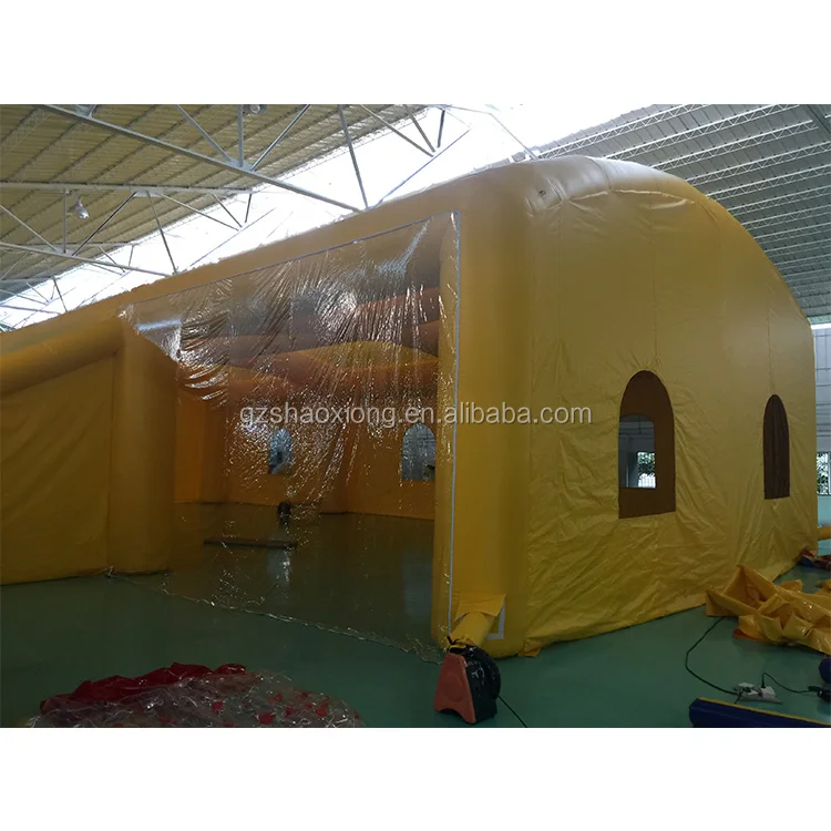 High Quality Pvc Car Wash Tent Inflatable Car Wash Commercial Garage 