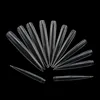 Yimart 12Sizes/Pack Extra Long Sharp French Artificial Nail Art Tips False Stiletto Nail Tip