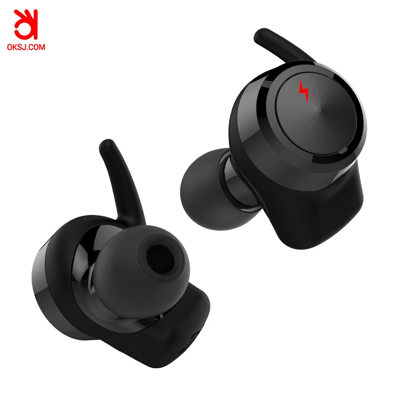 

OKSJ Headset Factory Good Headset New Model US003S Wireless Headset For iphone and android wireless earphones, Black