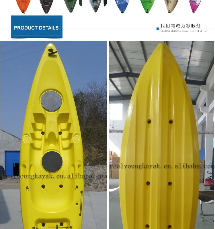 New Design Single Fishing Wholesale China Sit Top Kayak Canoe Boat