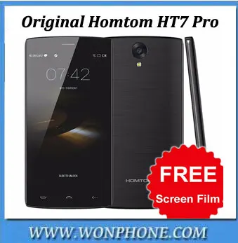 

Original Homtom HT7 Pro Mobile Phone 5.5 Inch HD 2GB 16GB 4G LTE Smartphone 1280*720 Android 5.1 Quad core MTK6735 13MP 3000mAh, N/a