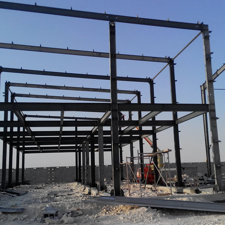 Frame building construction warehouse light steel shade structure