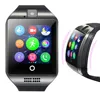 Dropshipping Hot Bluetooth Smart Watch Q18 With Camera Facebook Whatsapp Twitter Sync SIM TF Card Phone Wrist Watch for Android