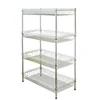 Chrome wire basket shelving,kitchen stainless steel wire shelves,wire closet shelving YD-WS006