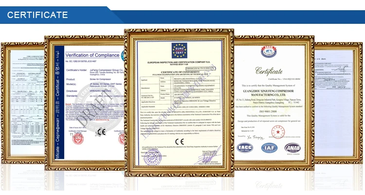 Dwt 7.5KW electric direct driven 380V scuba diving portable piston air compressor