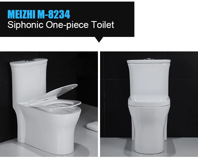 Ceramic sanitary ware one piece mexico siphon vortex toilet