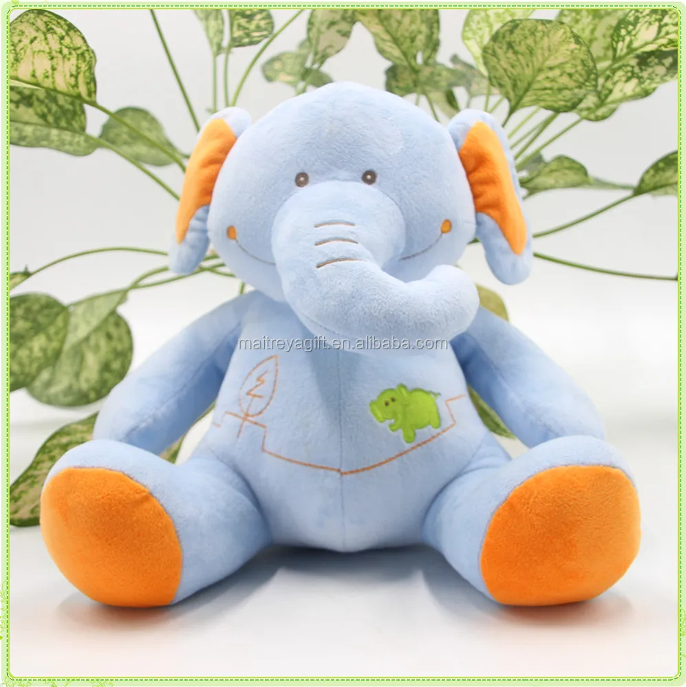 personalized plush elephant