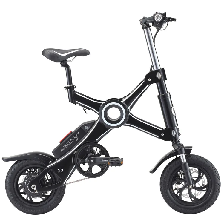 

China Factory Wholesale Adult Askmy X3 Fast Fold E bike Electric Bicycle City Road 250W 8.7 AH Cycle