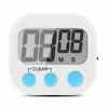 Digital Kitchen Count Down/ Up LCD display Timer /clock Alarm with magnet stand clip