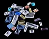 fancy rectangle shape DMC hotfix rhinestone for shoes/garment decorative China Xinmili Manufacture