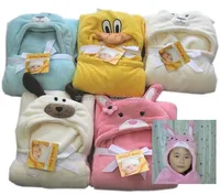 

cute animal baby hooded towel bathrobe
