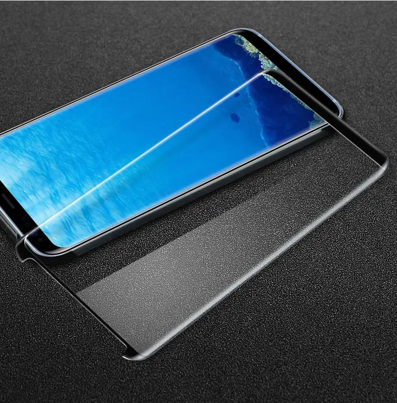 

OEM screen protector tempered glass for Samsung S8 tempered glass screen protector high quality 3d curved