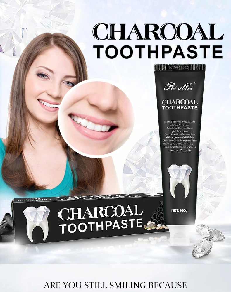 Wholesale Removes Stains Bad Breath Care Charcoal Teeth Whitening Toothpaste Buy Charcoal