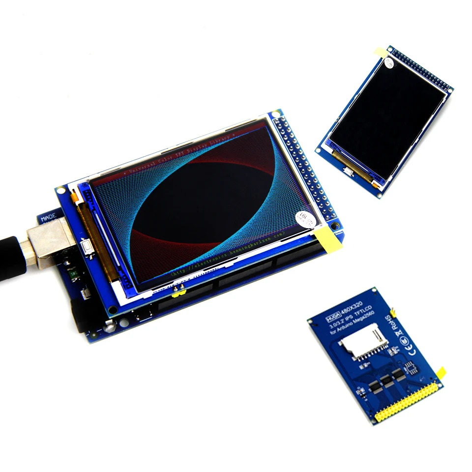 3.2 Inch Tft Lcd Screen Module Ultra Hd 320x480 For Mega 2560 R3 Board ...