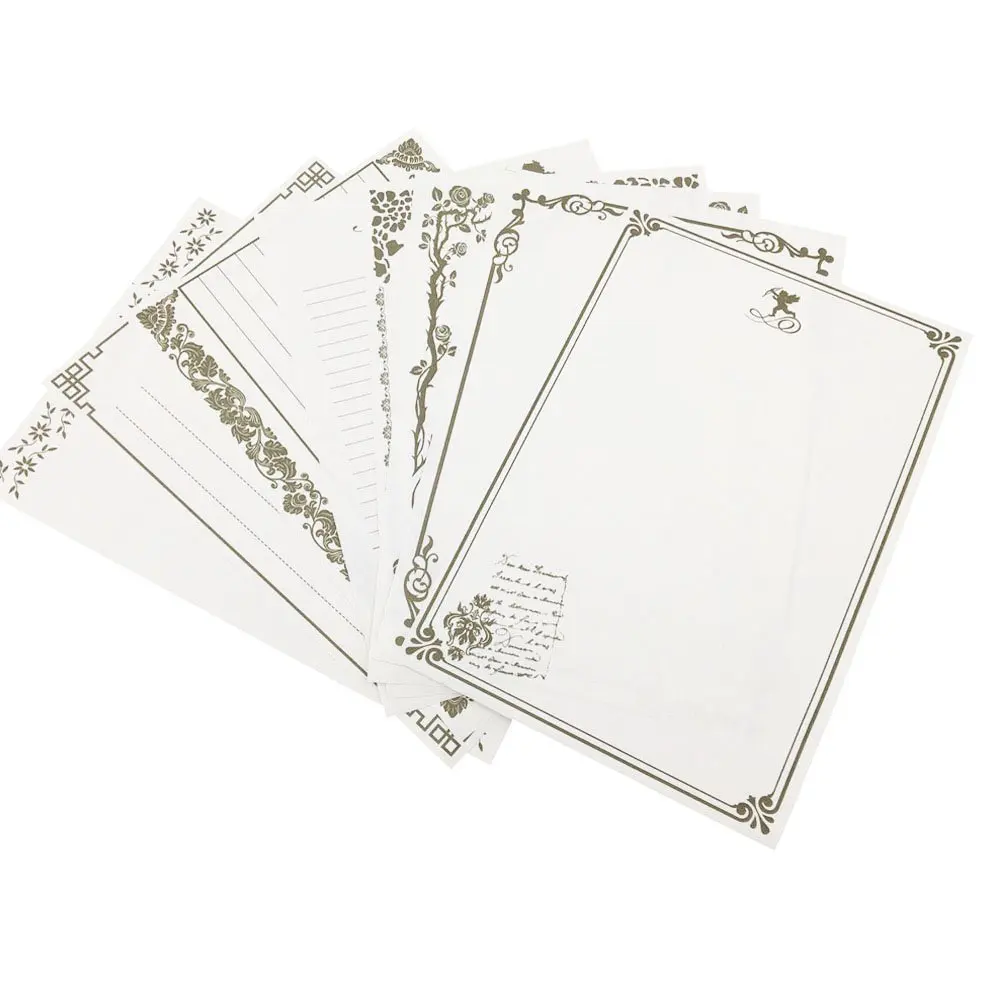 Pretty writing paper pdf image