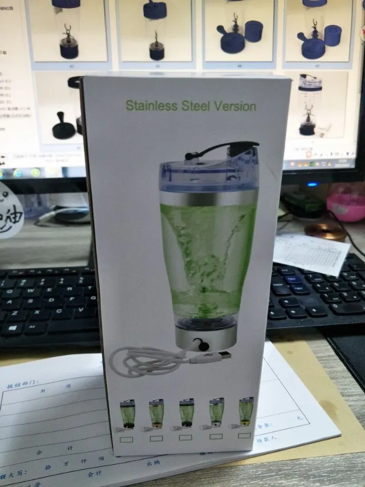 Factory offer Electric protein shaker with mixer powder