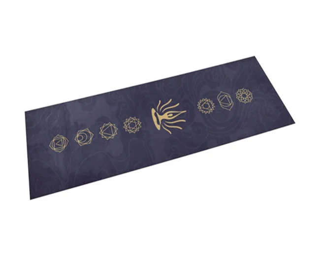Tigerwings Easy to Carry Outdoor Exercises Thin Suede Yoga Mat Light Weight Foldable Travel Yoga Mat