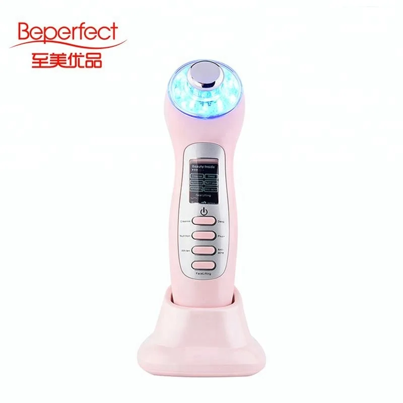 

chin lifting devices Led Machine Pdt Skin Rejuvenation Beauty Device, White/pink/silver/red