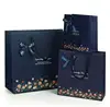 Recyclable custom full color printing paper bag with your own logo