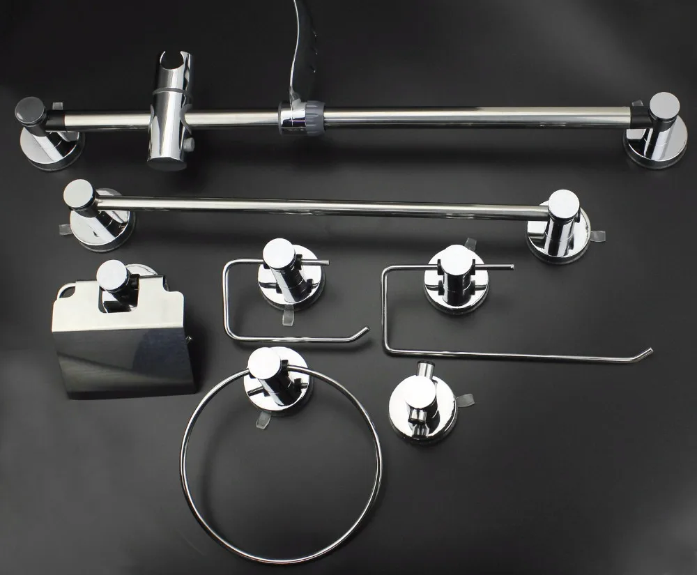 
Bathroom Accessory Tooth Brush Tumbler Holder with Vacuum Suction Cup Luxury 