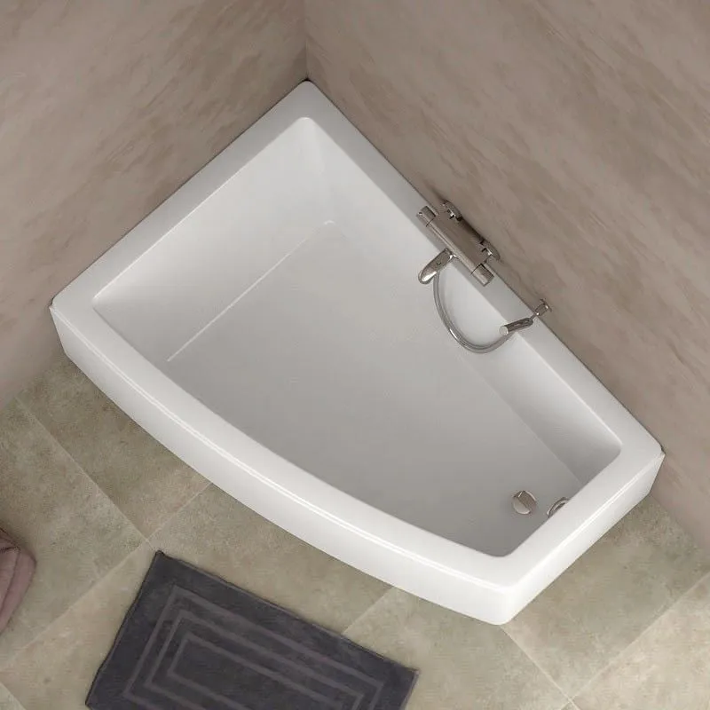 Small corner bathtub 1000mm freestanding bath, View freestanding